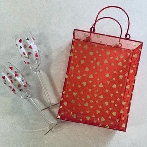 Champagne Heart Gift Set